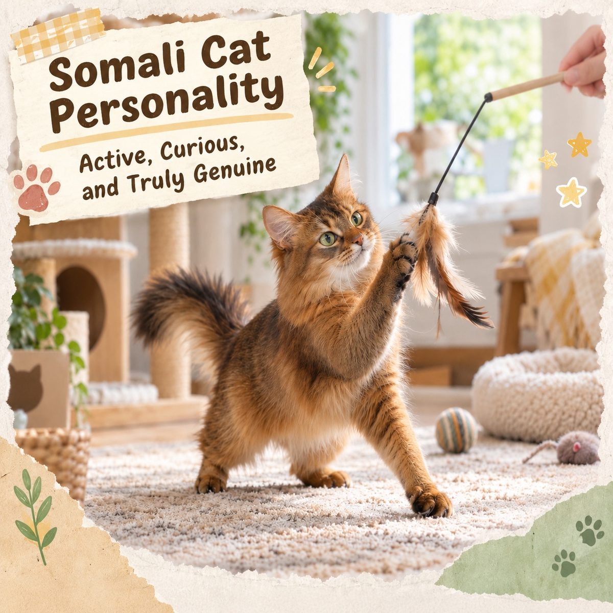 Somali Cat Personality Revealed | An Active, Playful Companion Cat — PetChill