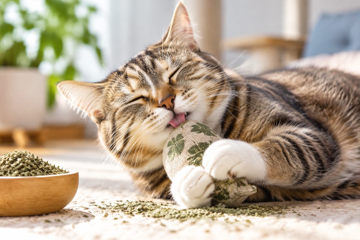 Why Does Catnip Make Cats "High"? | The Science of Nepetalactone Decoded + Safety Guide for Hong Kong Cat Owners — PetChill