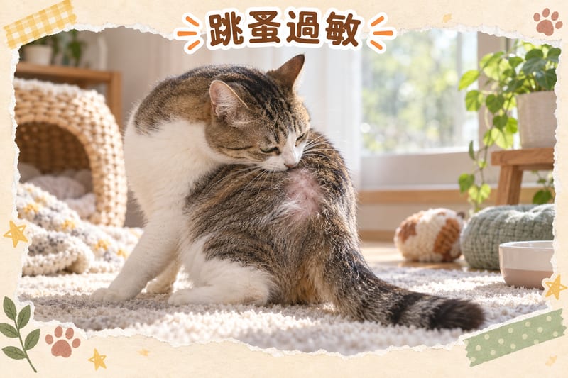 貓咪皮膚病全攻略跳蚤過敏疥癬錢癬3大常見症狀預防方法一次睇晒 知識圖卡1