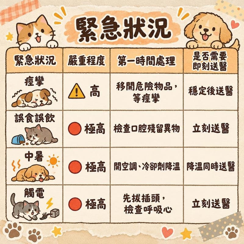 貓咪緊急急救全攻略8大危機處理心肺復蘇手法關鍵時刻救貓命 知識圖卡1