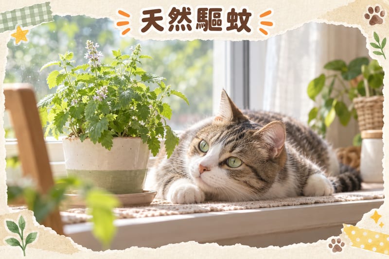 貓薄荷點解令貓咪嗑到茫荊芥內酯科學解密安全使用指南 知識圖卡2