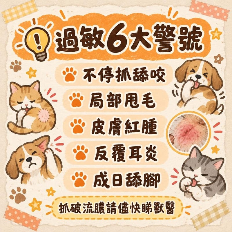 allergy-itch-pet 知識圖卡1