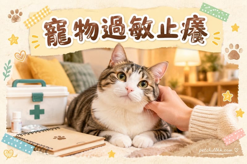 貓狗皮膚過敏止癢全指南|香港致敏原、徵狀與處理方法