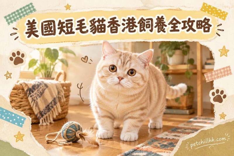 美國短毛貓香港飼養全攻略|細單位氣候全攻略