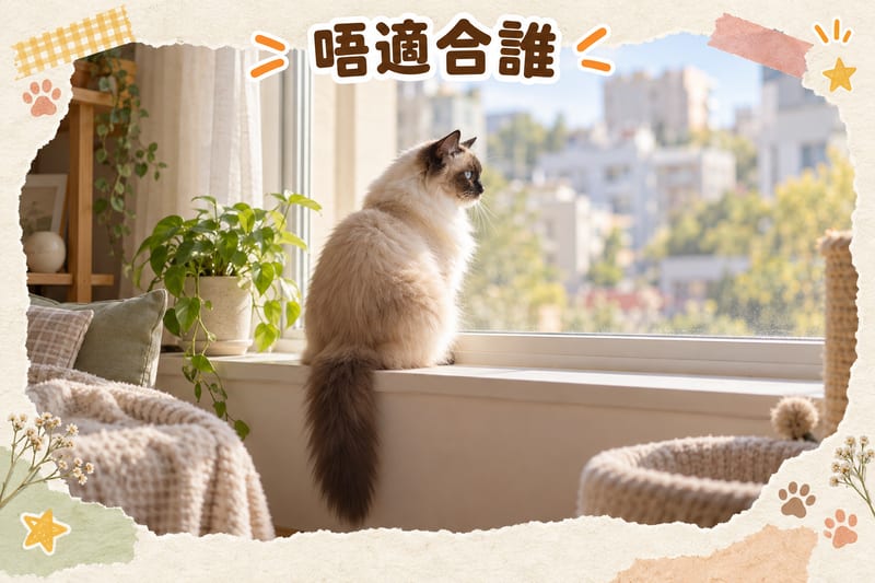 A Birman playing with a child on the carpet with a teaser wand, relaxed atmosphere