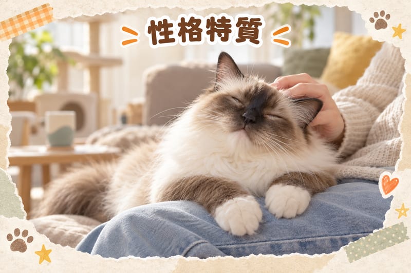 Birman cat sitting by the window in the sun, looking outside, relaxed posture