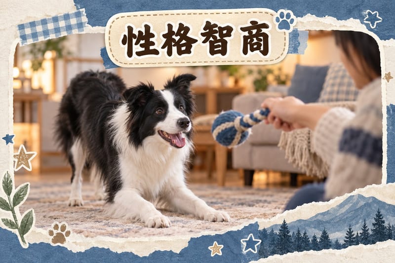 邊境牧羊犬喺草地上專注注視主人手中的飛盤,等待指令