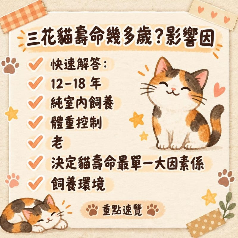 獸醫以聽診器檢查三花貓，枱面展示腎功能血液報告，主人喺旁邊筆記