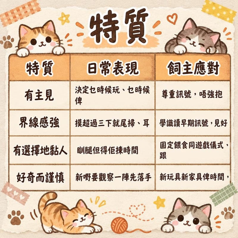 calico-personality-hk 知識圖卡1