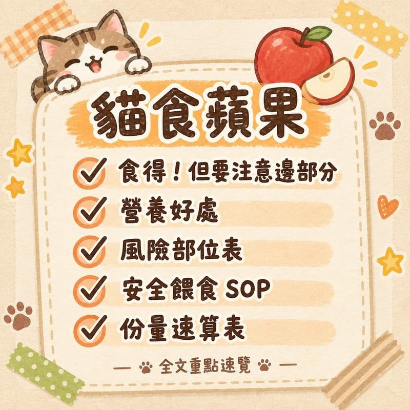 貓食蘋果|PetChill 圖卡整理