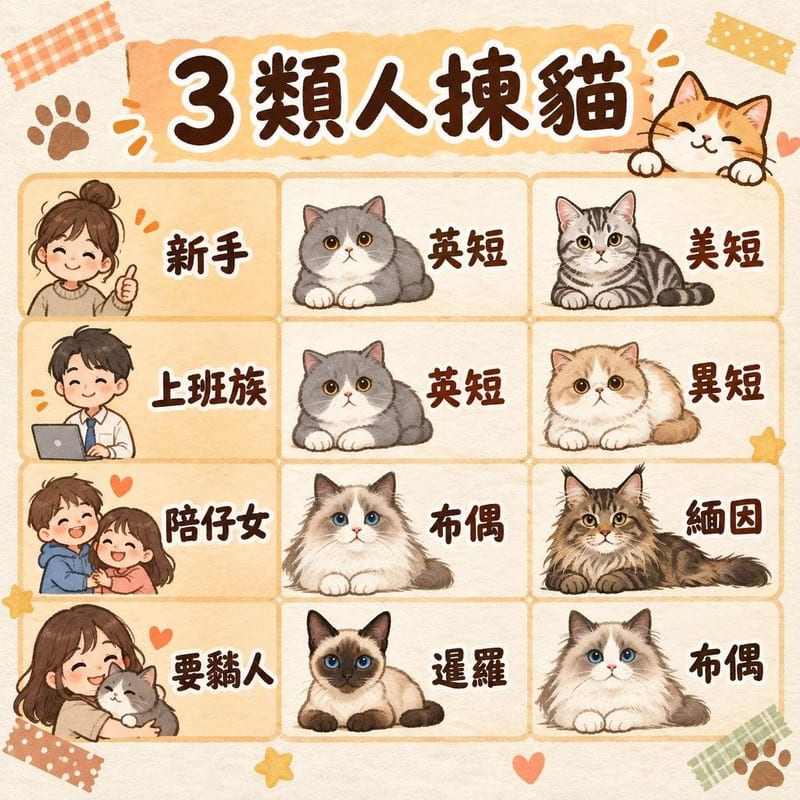 cat-breeds-guide-hk 知識圖卡1