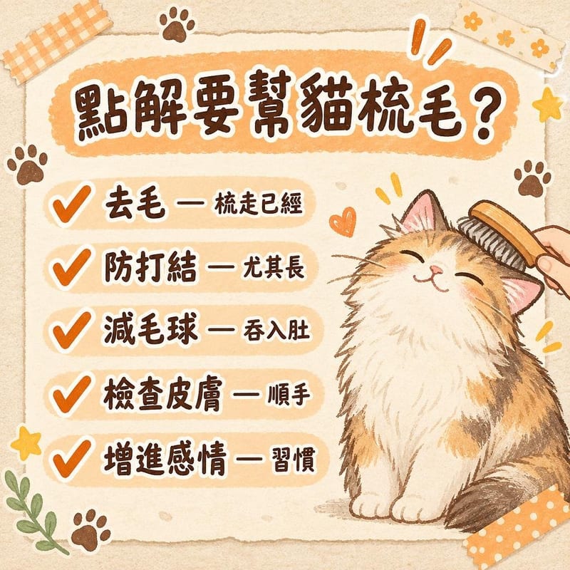 cat-brushing-guide 重點整理圖卡 3