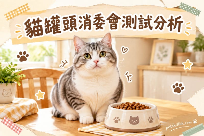 貓罐頭消委會測試|香港報告重點與營養數據解讀