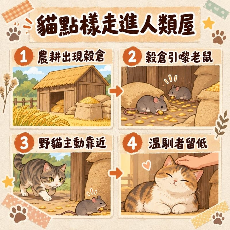 cat-domestication-history 知識圖卡1