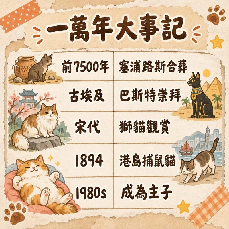 cat-domestication-history 知識圖卡2