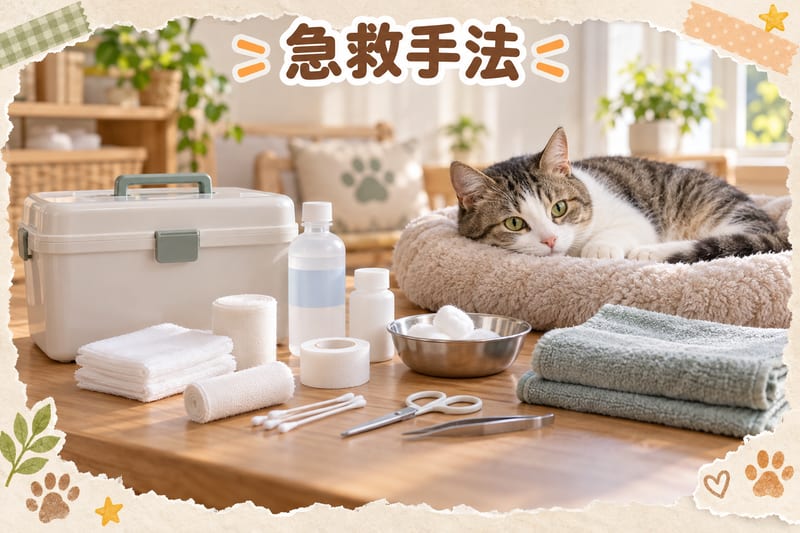 貓咪緊急急救全攻略|PetChill 圖卡整理