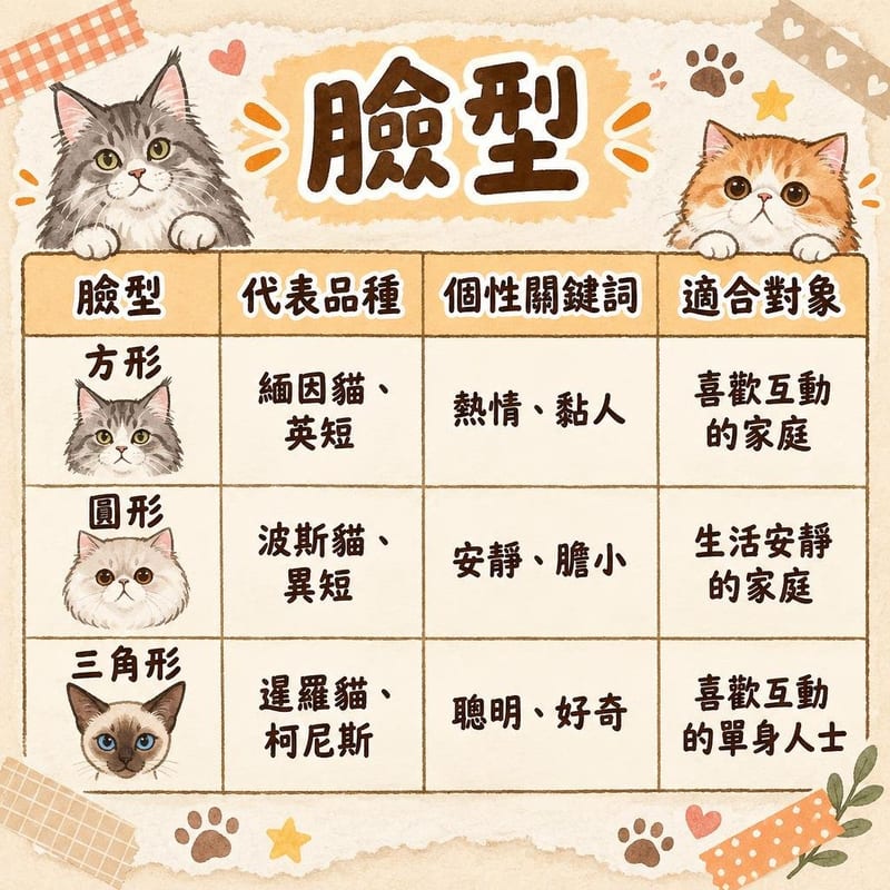 臉型|PetChill 圖卡整理