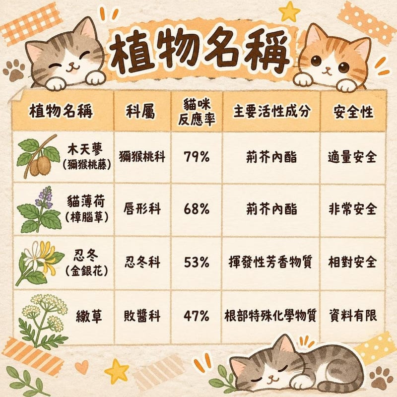 植物名稱｜PetChill 圖卡整理