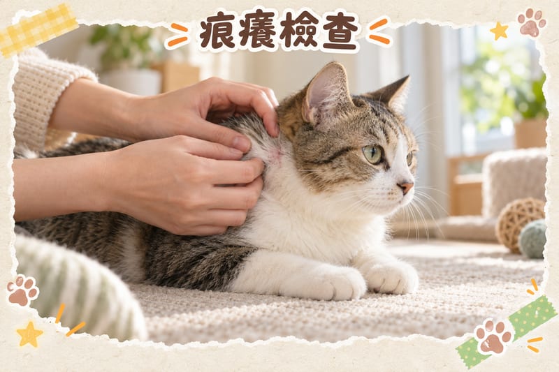 貓咪頭頸痕癢脫毛低敏貓糧排查