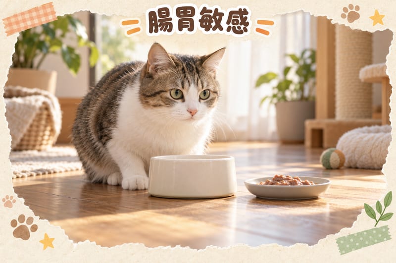 Sensitive stomach