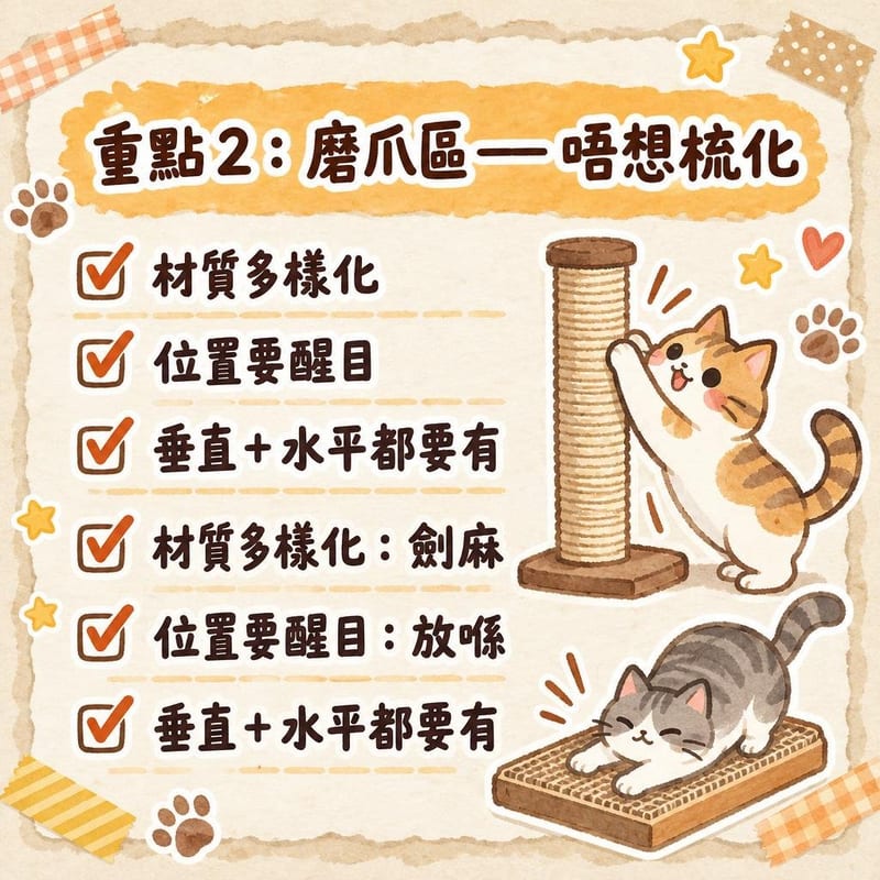 cat-friendly-room-setup 重點整理圖卡 3