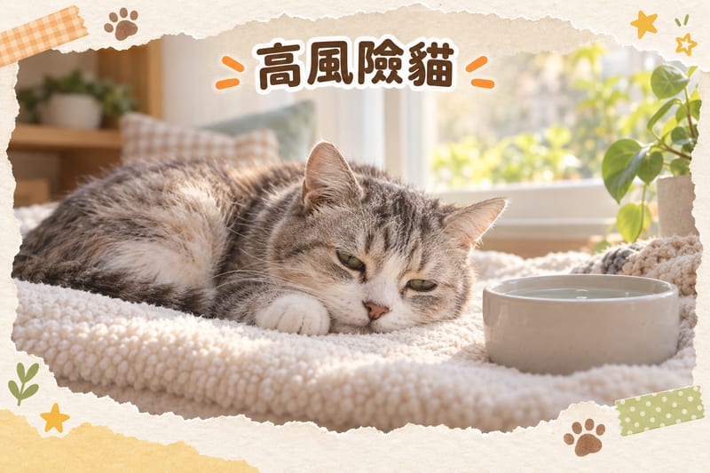 貓咪唔飲水點算？獸醫教你｜PetChill 圖卡整理