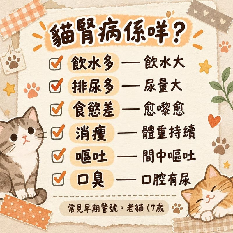 cat-kidney-disease-guide 重點整理圖卡 3