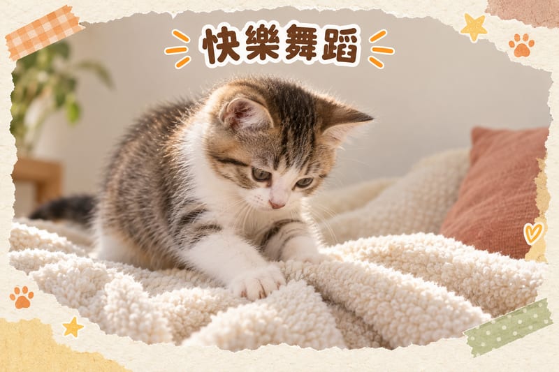 貓咪踩奶背後的暖心秘密5個您必須知道的踩奶行為解析 知識圖卡1