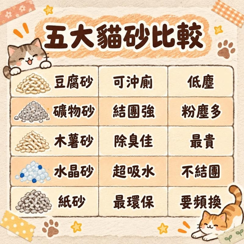 cat-litter-guide-hk 知識圖卡1