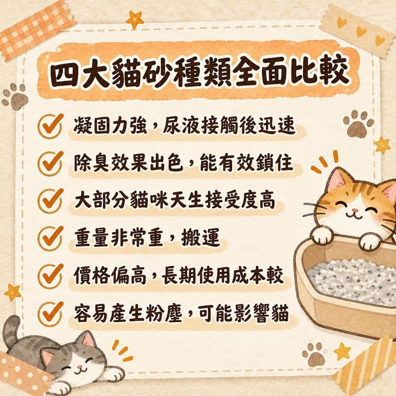 cat-litter-selection-guide 重點整理圖卡 3