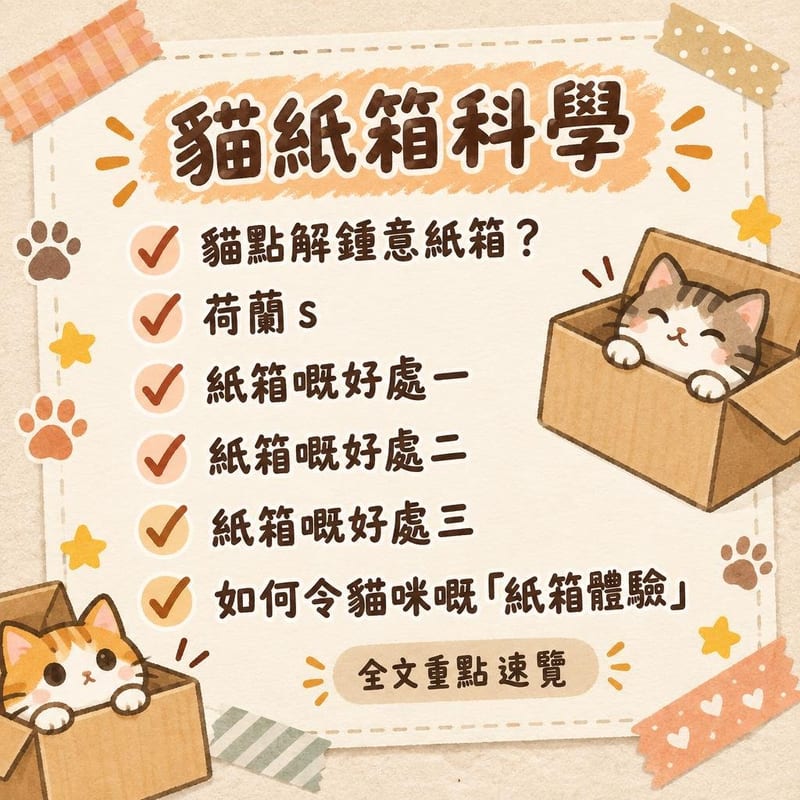 貓紙箱科學|PetChill 圖卡整理