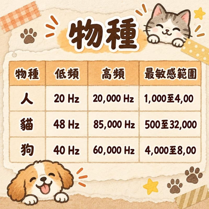 物種｜PetChill 圖卡整理