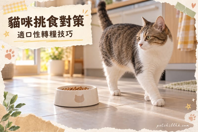 貓咪挑食全攻略|香港貓主必讀:適口性、轉糧同貓糧香氣指南