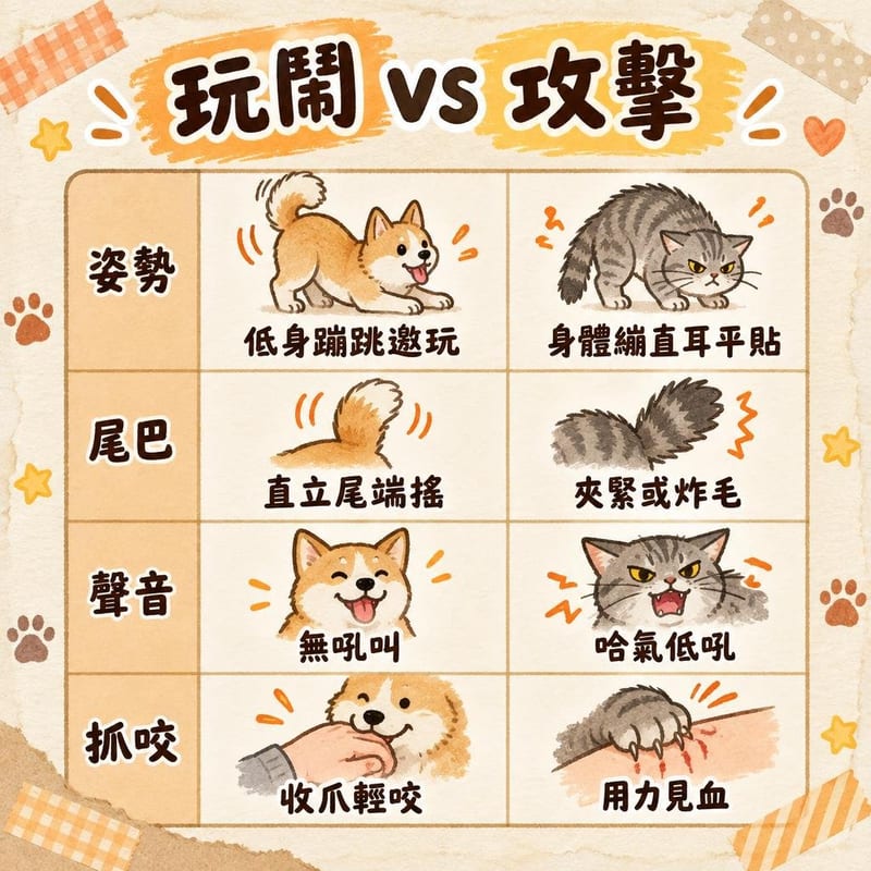 cat-play-aggression-guide 重點整理圖卡 1
