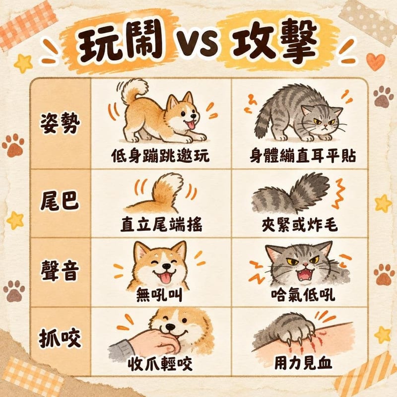 cat-play-aggression-guide 重點整理圖卡 1
