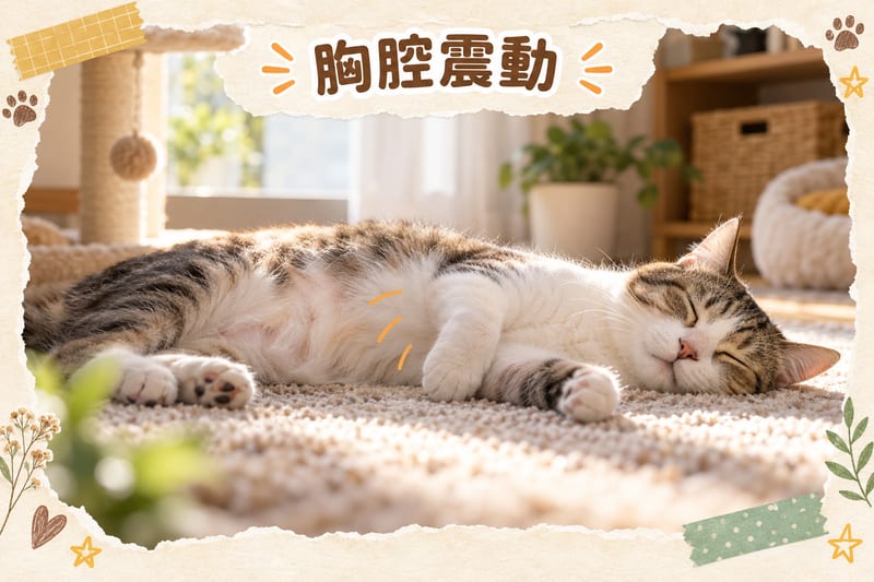 貓咪打呼嚕嘅秘密唔止係開心咁簡單 知識圖卡1