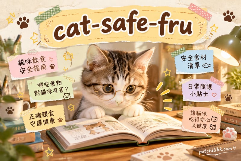 貓咪水果安全總表|8種常見水果一覽+誤食急救卡