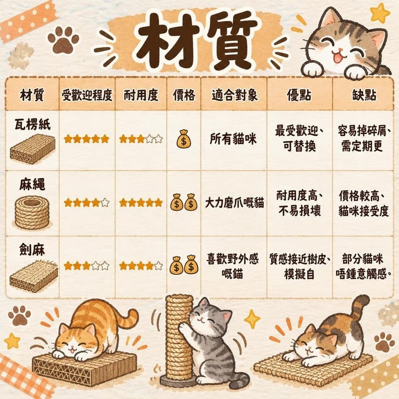 材質|PetChill 圖卡整理