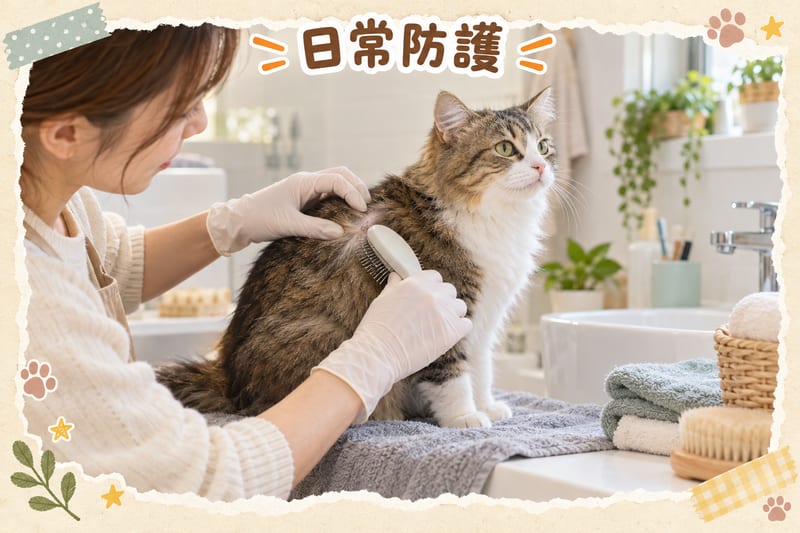 貓咪皮膚病全攻略｜PetChill 圖卡整理