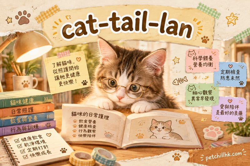 貓尾巴語言全解讀|8 種尾巴動作,一眼看懂主子開心定嬲爆
