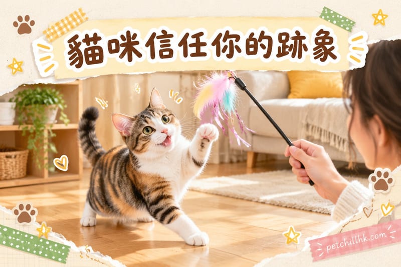 貓咪信任你的跡象｜香港貓奴七步實作指南