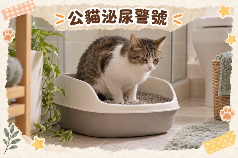 Male cat urinary warning signs