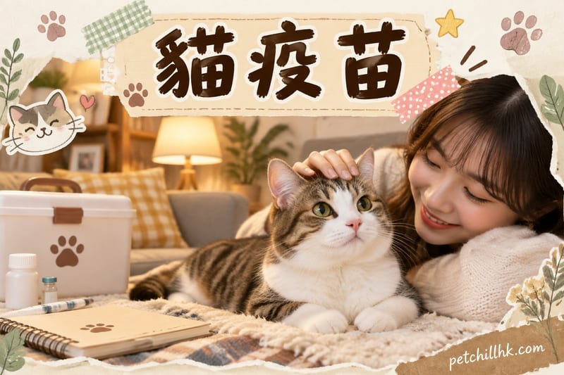 貓疫苗｜香港貓疫苗種類・時間表・注意事項完整指南