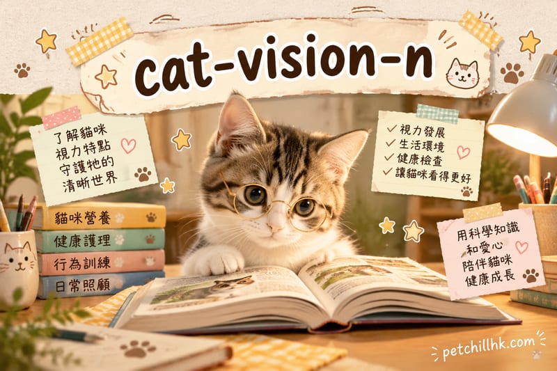 貓咪視力科學|貓係大近視?貓嘅夜視能力解密