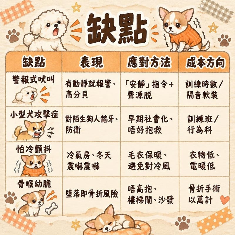 chihuahua-disadvantages-hk 知識圖卡1