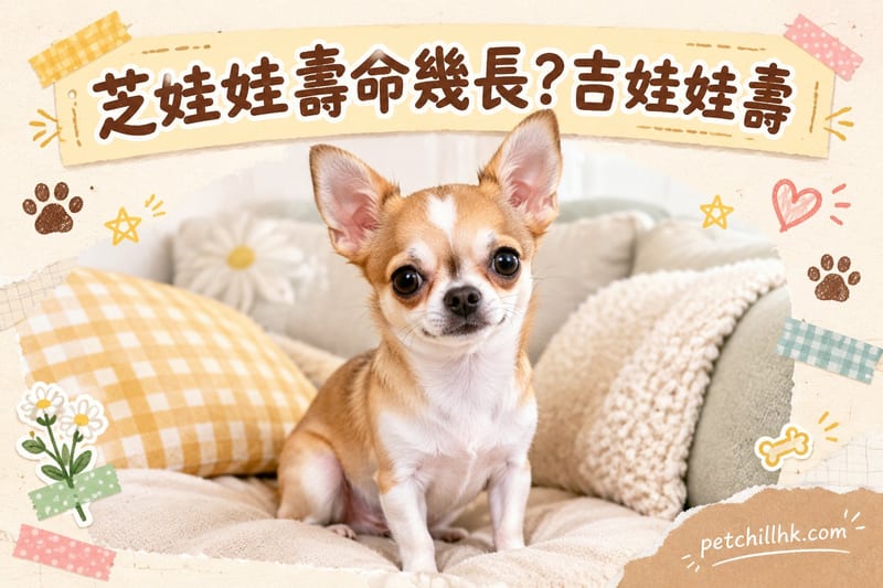芝娃娃壽命幾長？｜香港吉娃娃壽命與常見疾病全解析