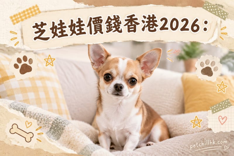 芝娃娃價錢香港2026：買同領養都要睇清楚