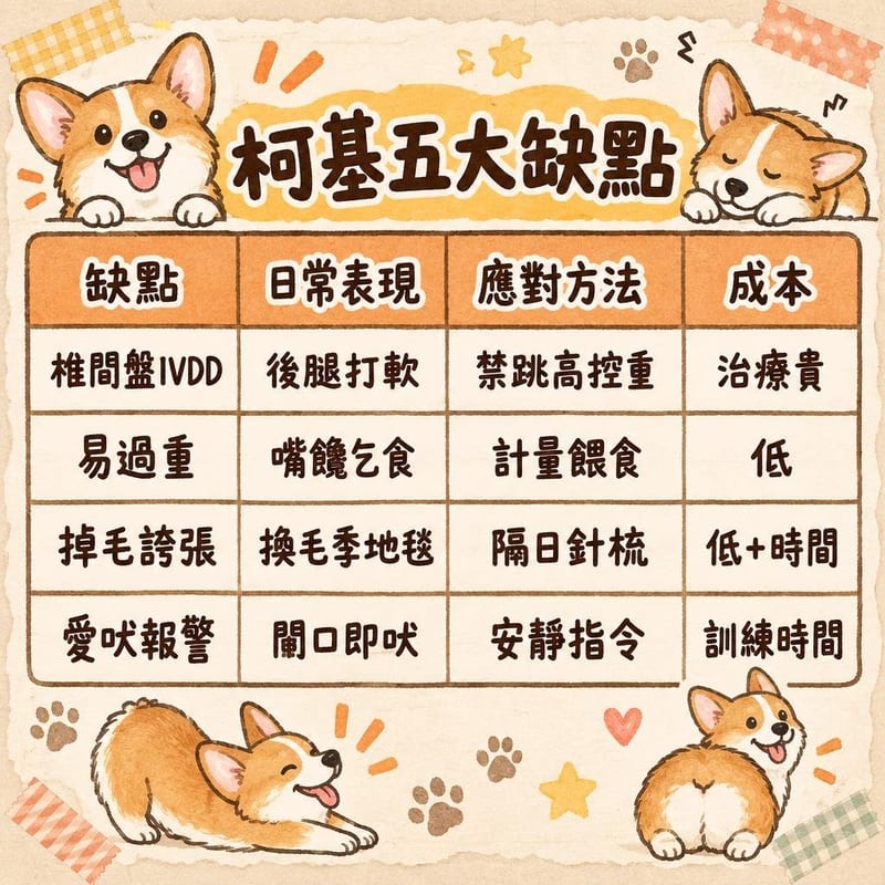 corgi-disadvantages-hk 知識圖卡1