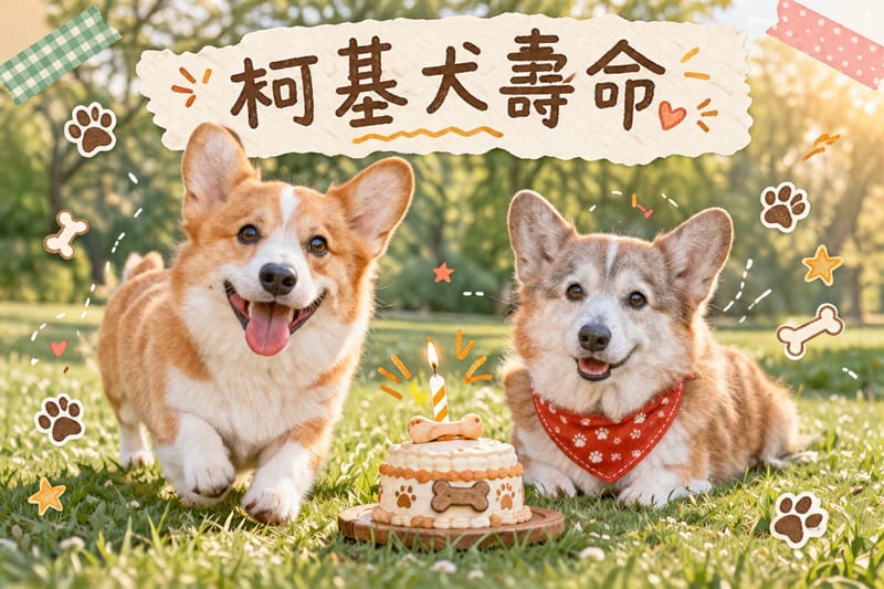 柯基犬壽命幾長?|香港平均壽命與延壽清單