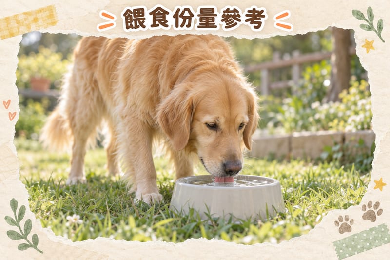 餵食份量參考